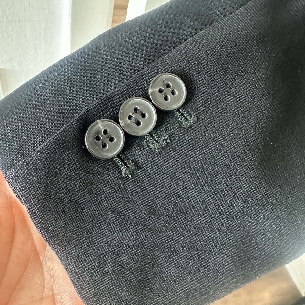 Theory Black Sport Coat Staple Blazer - Picture 8 of 11